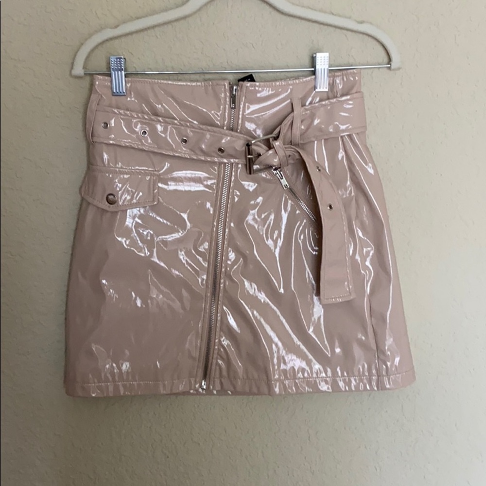 Latex skirt